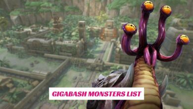 Gigabash Monsters List IndieWod Cover 1