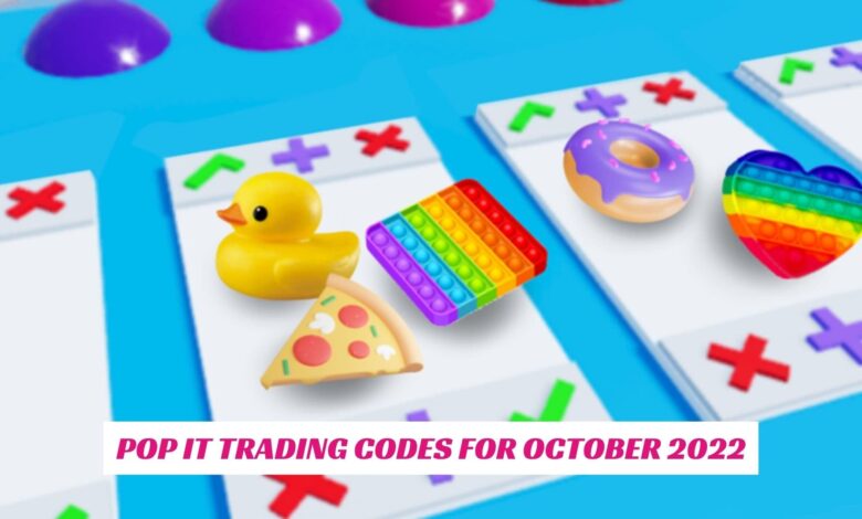Pop It Trading Codes 1 Pop It Trading Codes for October 2022 IndieWod Cover 1