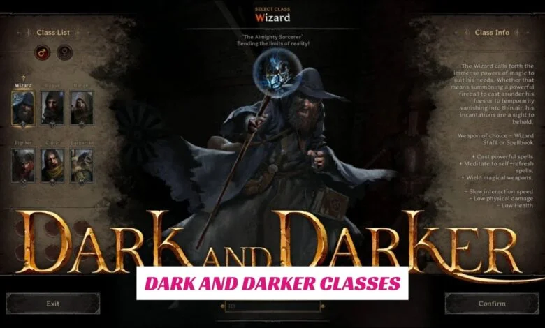 Dark and Darker Classes 1 Dark and Darker Classes IndieWod Cover 1