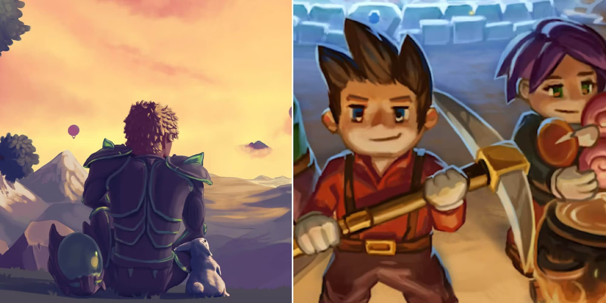 Terraria And Core Keeper Crossover Event And The Similarities Of Both Games