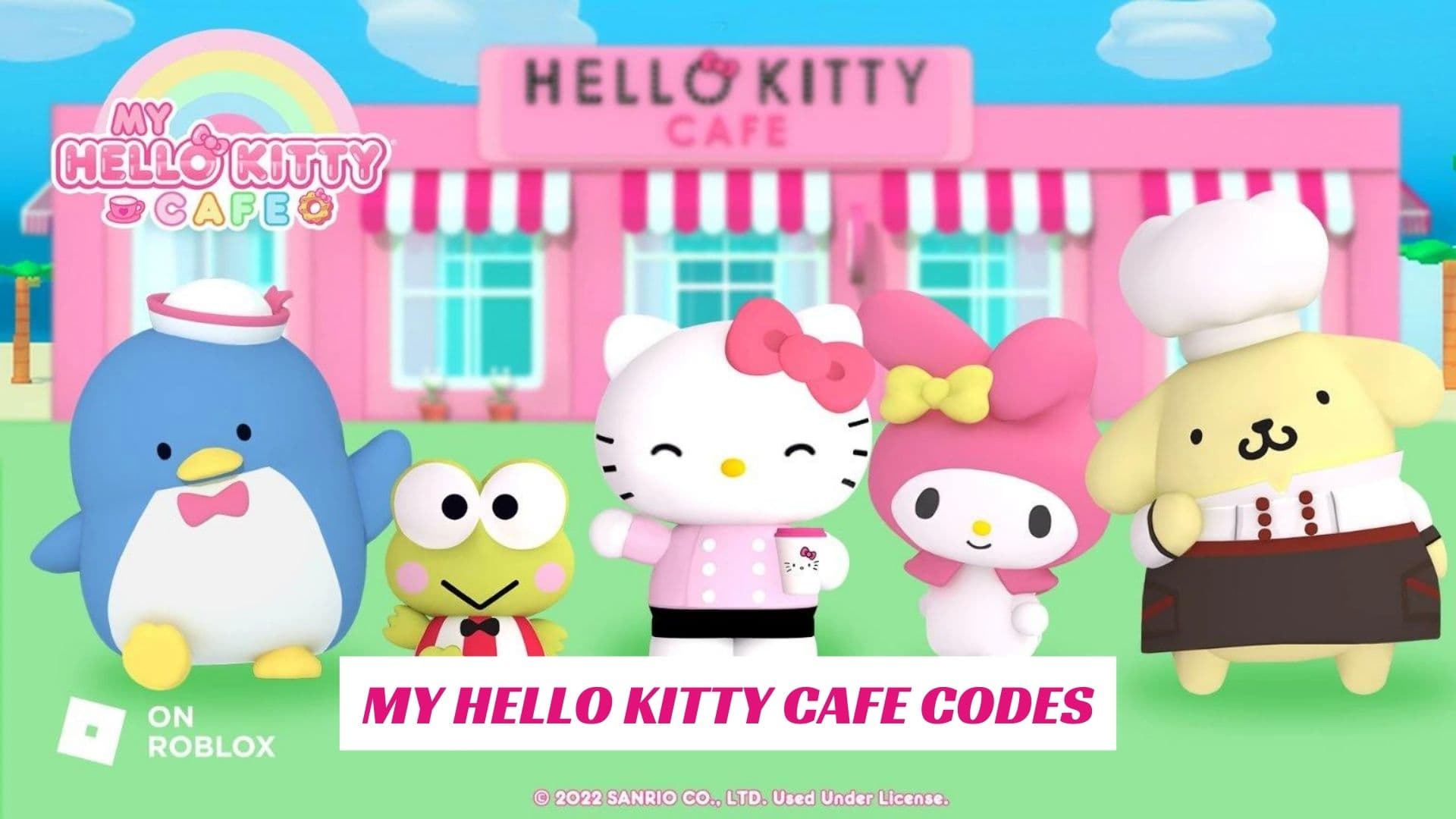 My Hello Kitty Cafe Codes November 2023