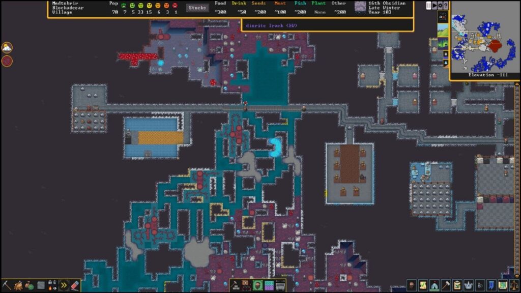 Dwarf Fortress Classic Mode