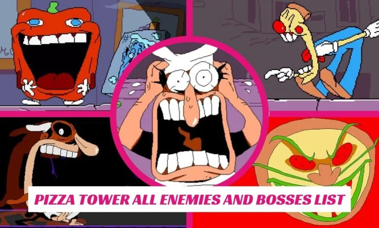 Pizza Tower All Enemies and Bosses List 1 Pizza Tower All Enemies and Bosses List IndieWod Cover 1