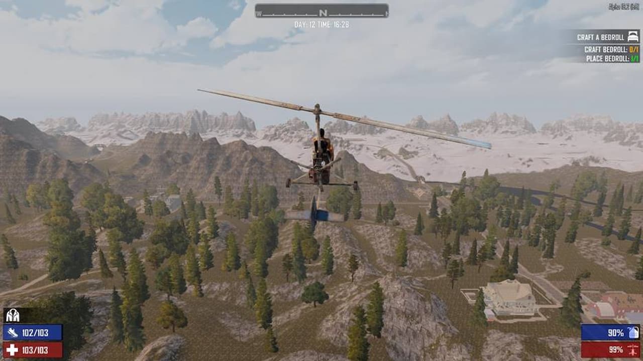 7 Days To Die Gyrocopter Controls