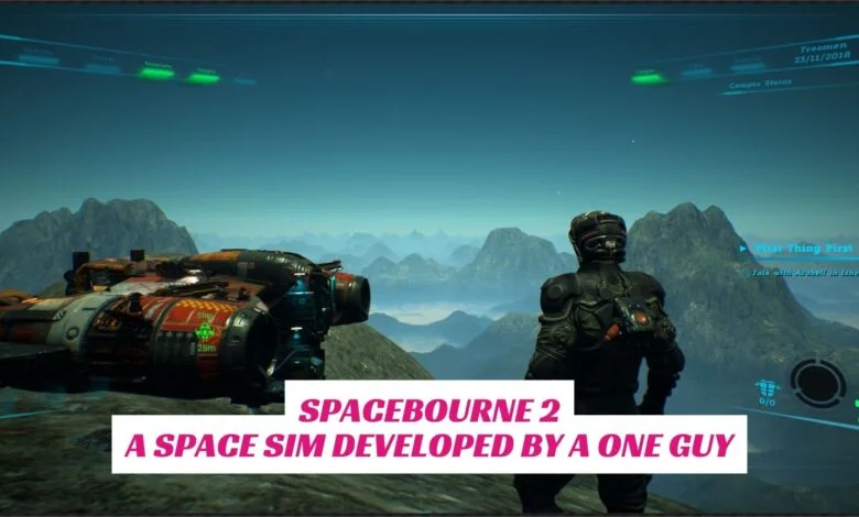Spacebourne 2 - A Space Sim developed by a One Guy 1 Spacebourne 2 A Space Sim developed by a One Guy IndieWod Cover 1