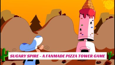 Sugary Spire Overview - A Fanmade Pizza Tower Game 4 Sugary Spire A Fanmade Pizza Tower Game IndieWod Cover 1