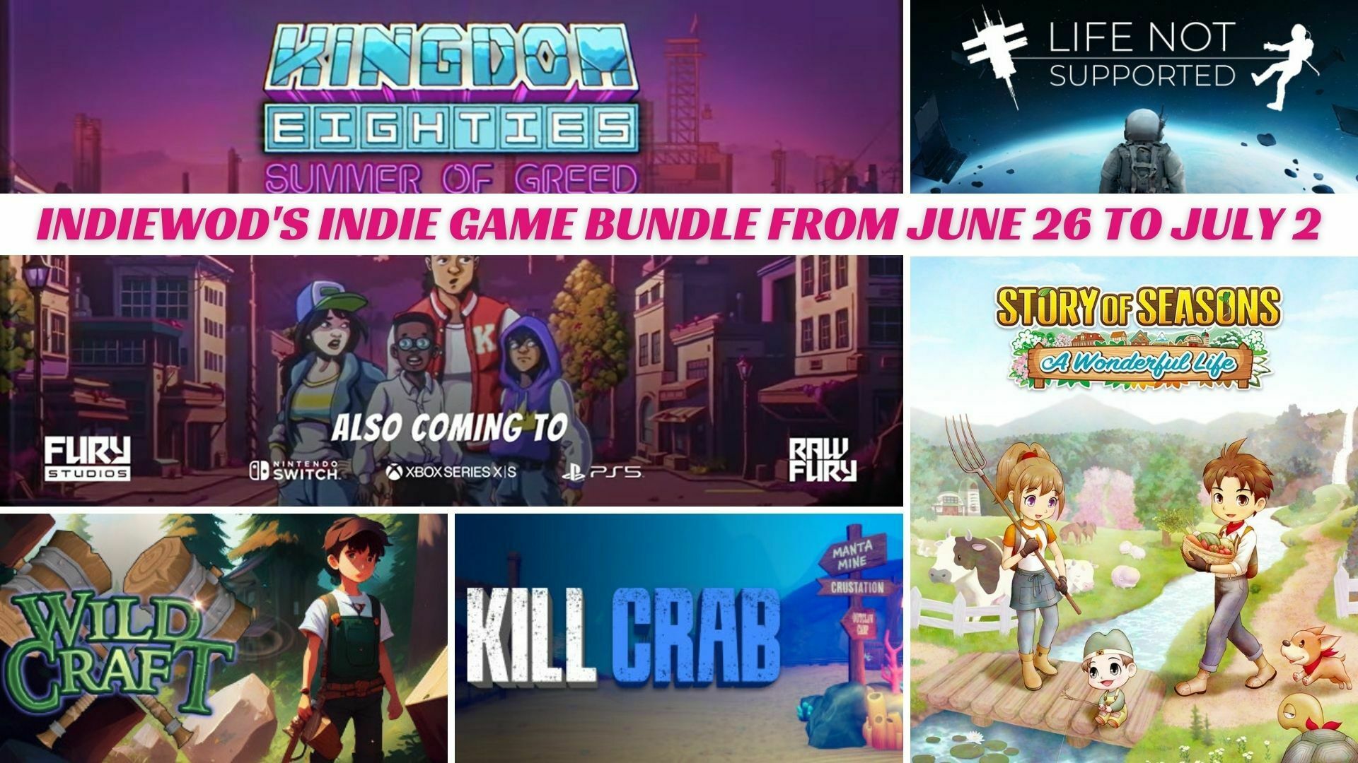 Overall I would give this bundle a solid B- #indiegame #indiegames #ga