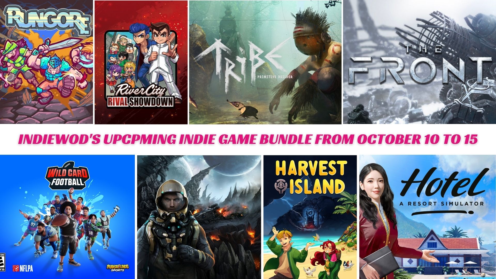 IndieWod's Indie Games Bundle From October 10 To 15